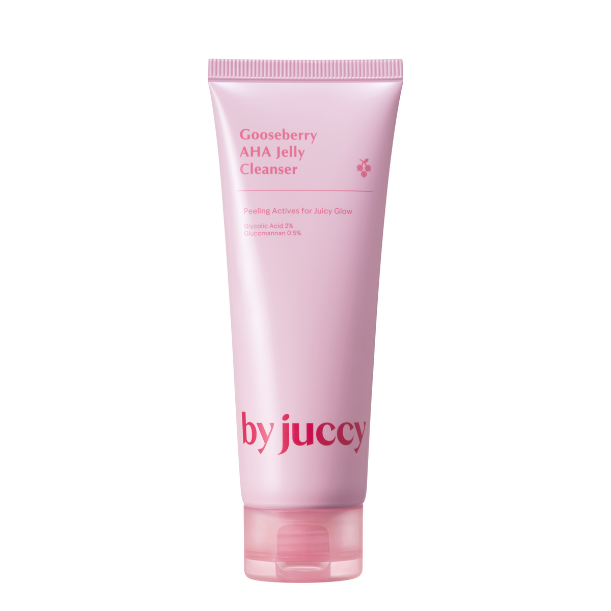 by juccy by juccy Gooseberry AHA Jelly Cleanser 120ml - hydrating - front bottle shot