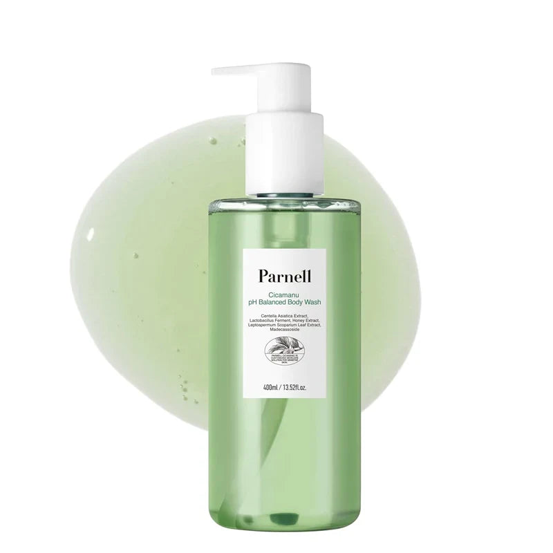 Parnell Parnell Cicamanu pH Balanced Body Wash 400ml - soothing - front bottle shot