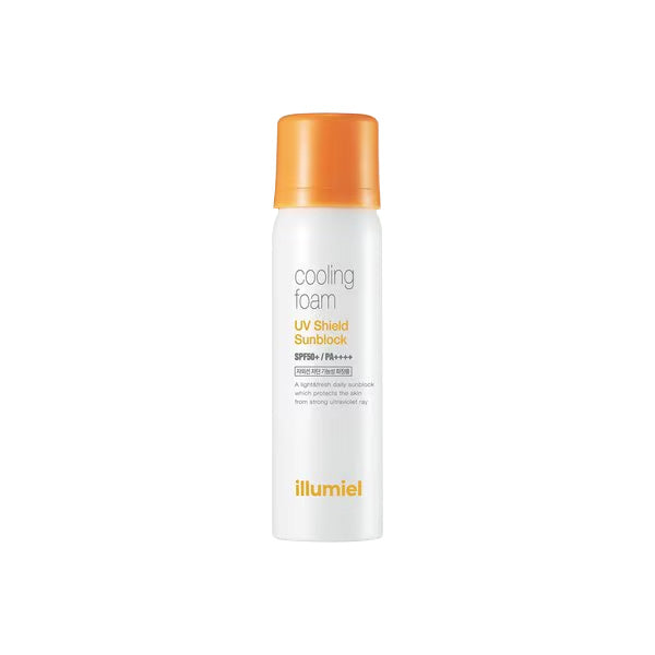 illumiel illumiel Cooling Form UV Shiel Sun Block SPF50+ PA++++ 80ml - soothing - front bottle shot