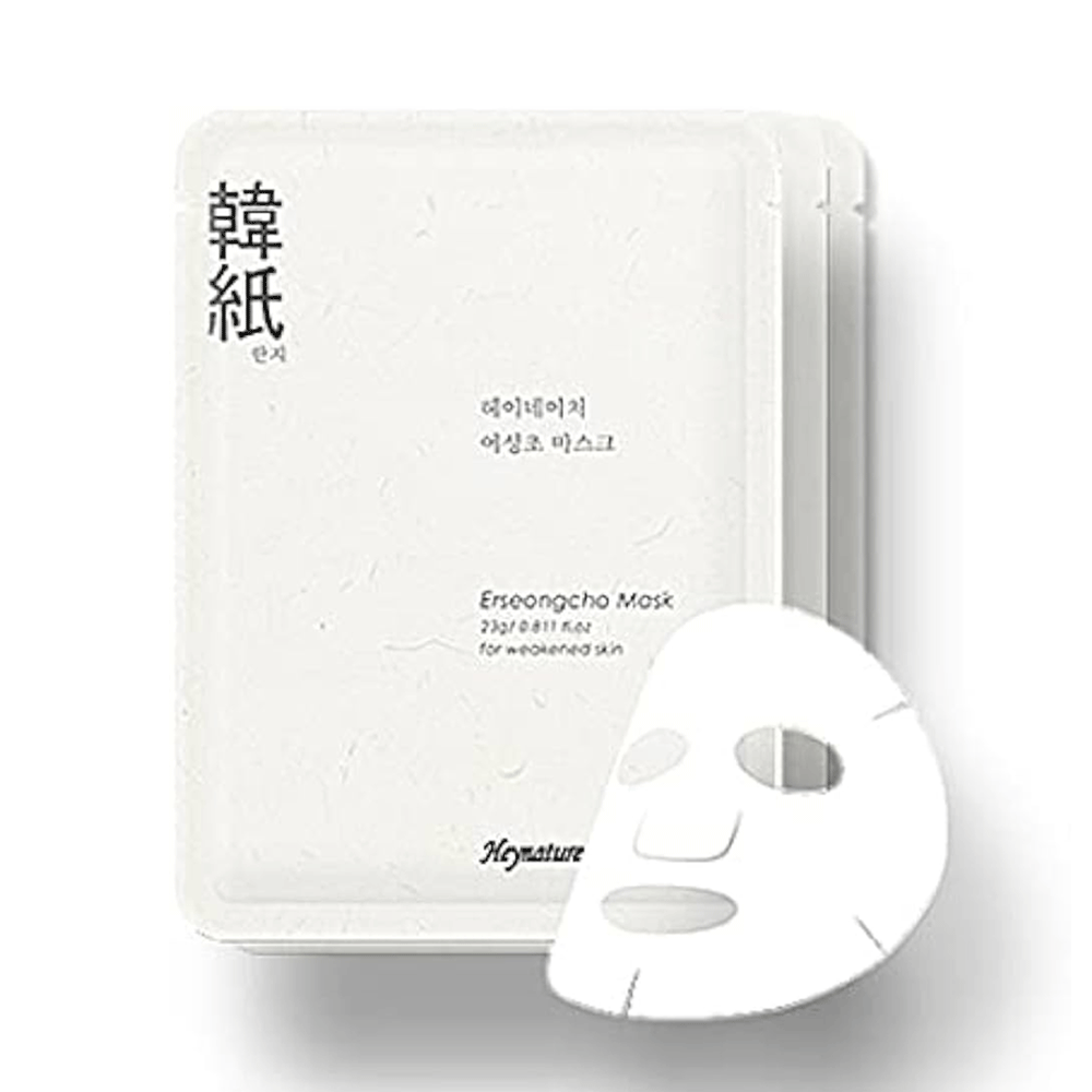 Heynature Heynature Erseongcho Mask 5 pcs - hydrating - front bottle shot