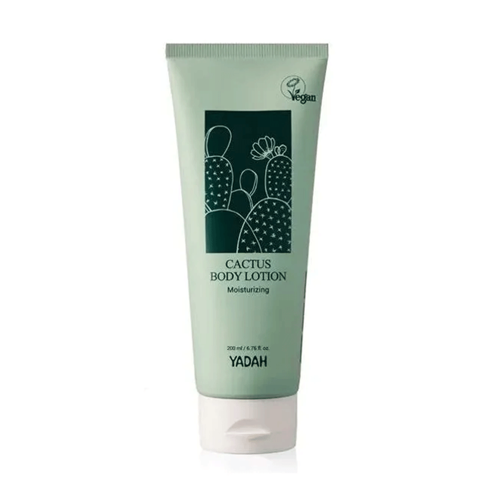 YADAH YADAH Cactus Body Lotion 200ml - hydrating - front bottle shot