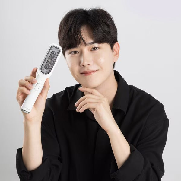 PEARLCARE Pearlcare Triple Comb Comb Electric Scalp Massager - daily care - front bottle shot