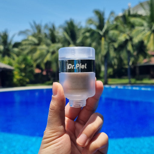 Dr.Piel Dr.Piel Potable Shower Filter For travel - pore care - front bottle shot