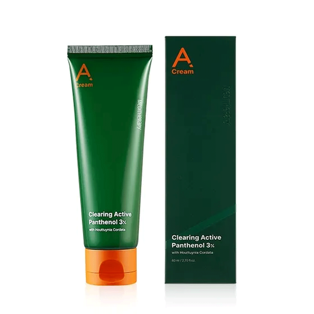 Meditherapy Meditherapy A Clearing Active Panthenol 3% Cream 80ml - hydrating - front bottle shot