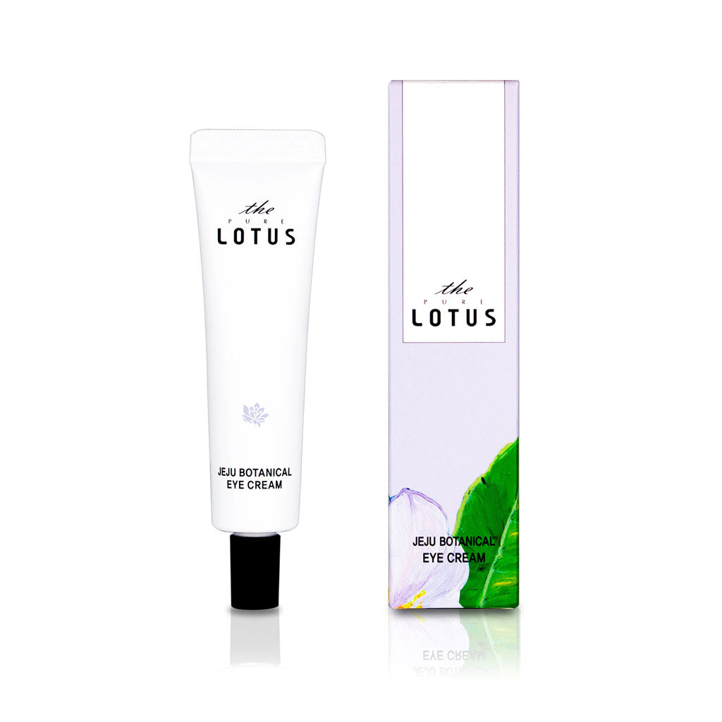 THE PURE LOTUS The PURE LOTUS Jeju Botanical Eye Cream 30ml - hydrating - front bottle shot