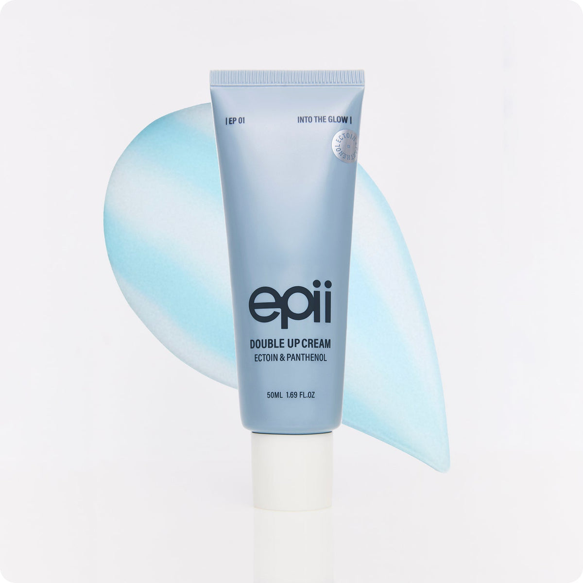 epii epii Double Up Cream Ectoin & Panthenol 50ml - hydrating - front bottle shot