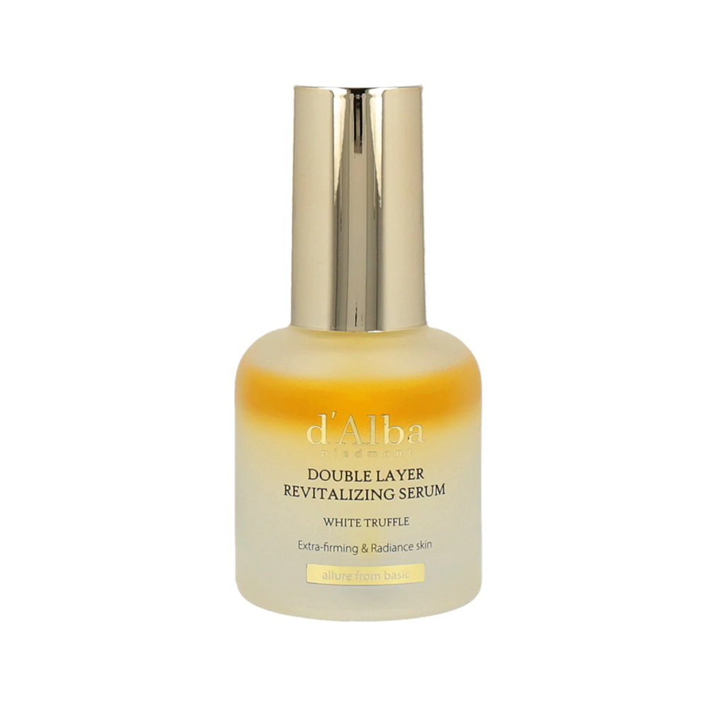 d'Alba d'Alba White Truffle Double Layer Revitalizing Serum 30ml - hydrating - front bottle shot