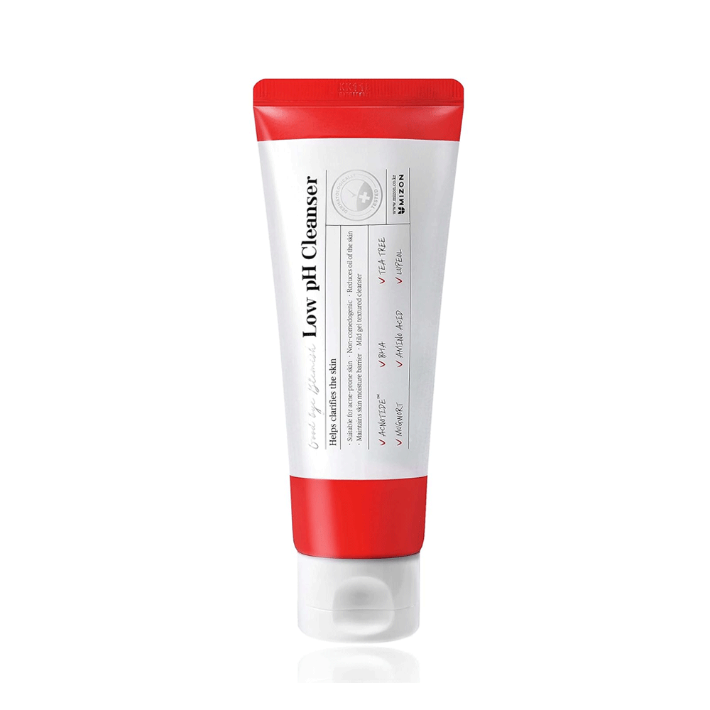 MIZON MIZON Good Bye Blemish Low pH Cleanser 100ml - acne care - front bottle shot