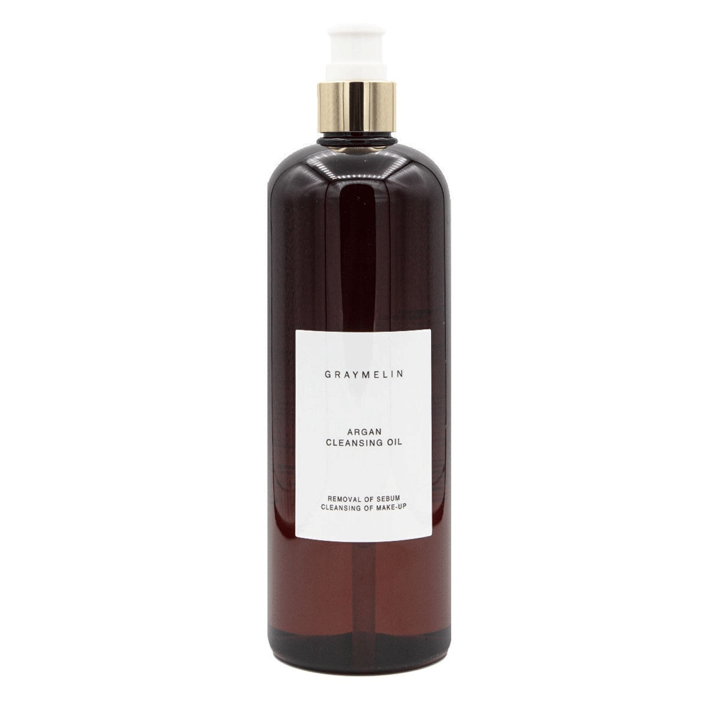 GRAYMELIN GRAYMELIN Argan Cleansing Oil 500ml - hydrating - front bottle shot