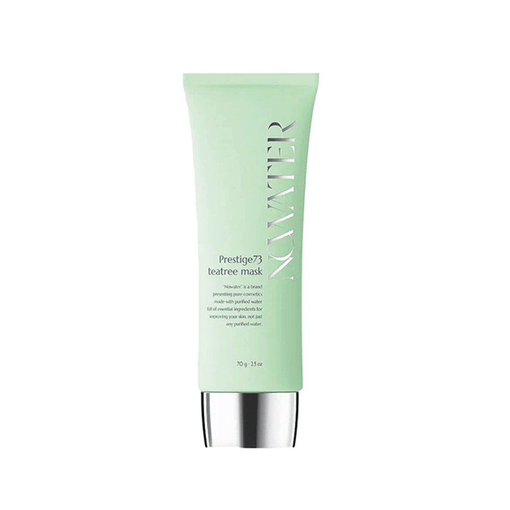 NOWATER NOWATER Prestige73 Teatree Mask 70g - hydrating - front bottle shot