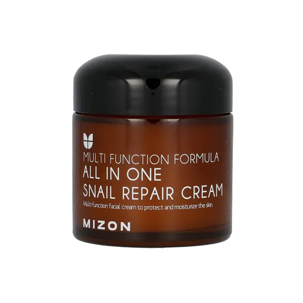 MIZON MIZON All In One Snail Repair Cream 75ml - hydrating - front bottle shot