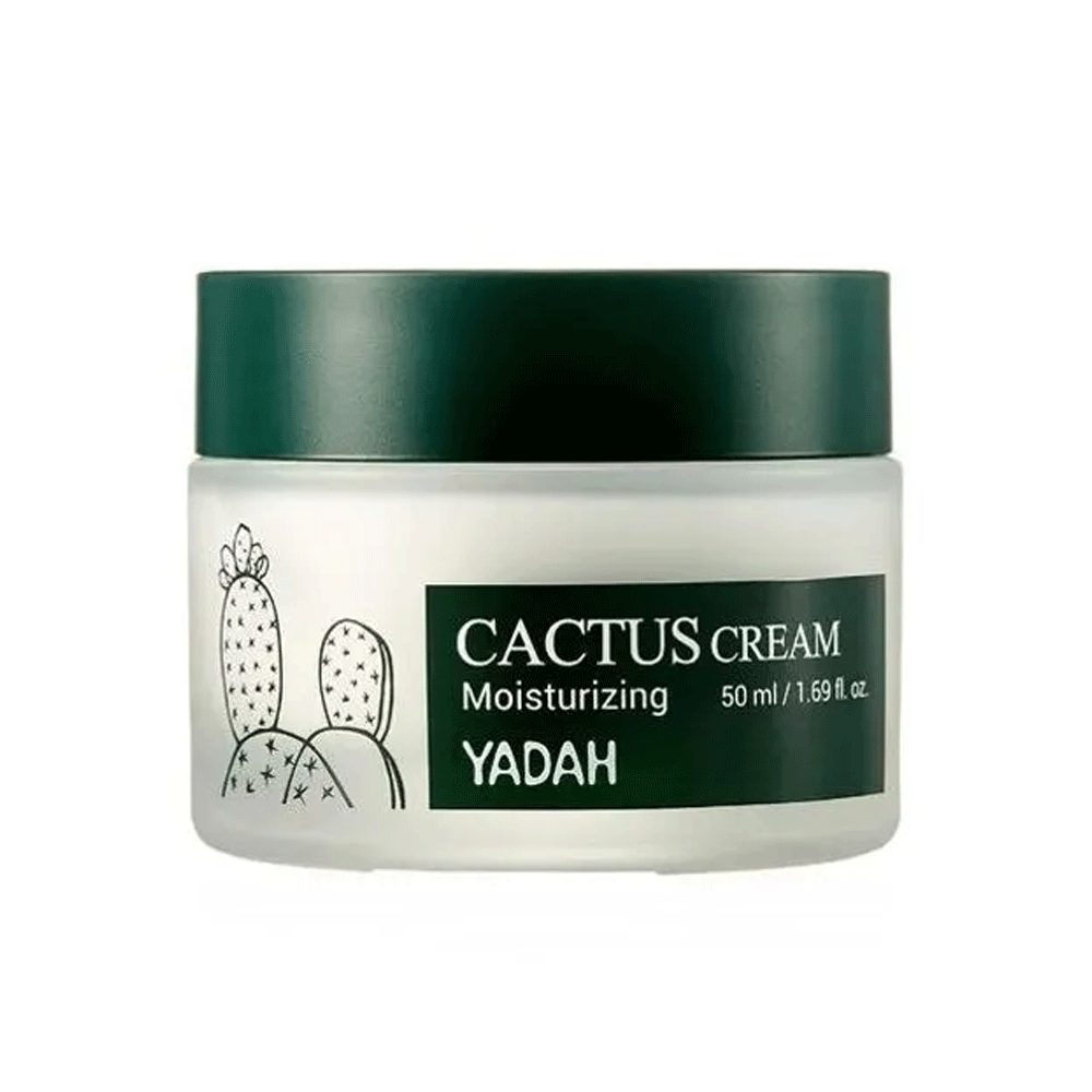 YADAH YADAH Cactus Cream 50ml - hydrating - front bottle shot