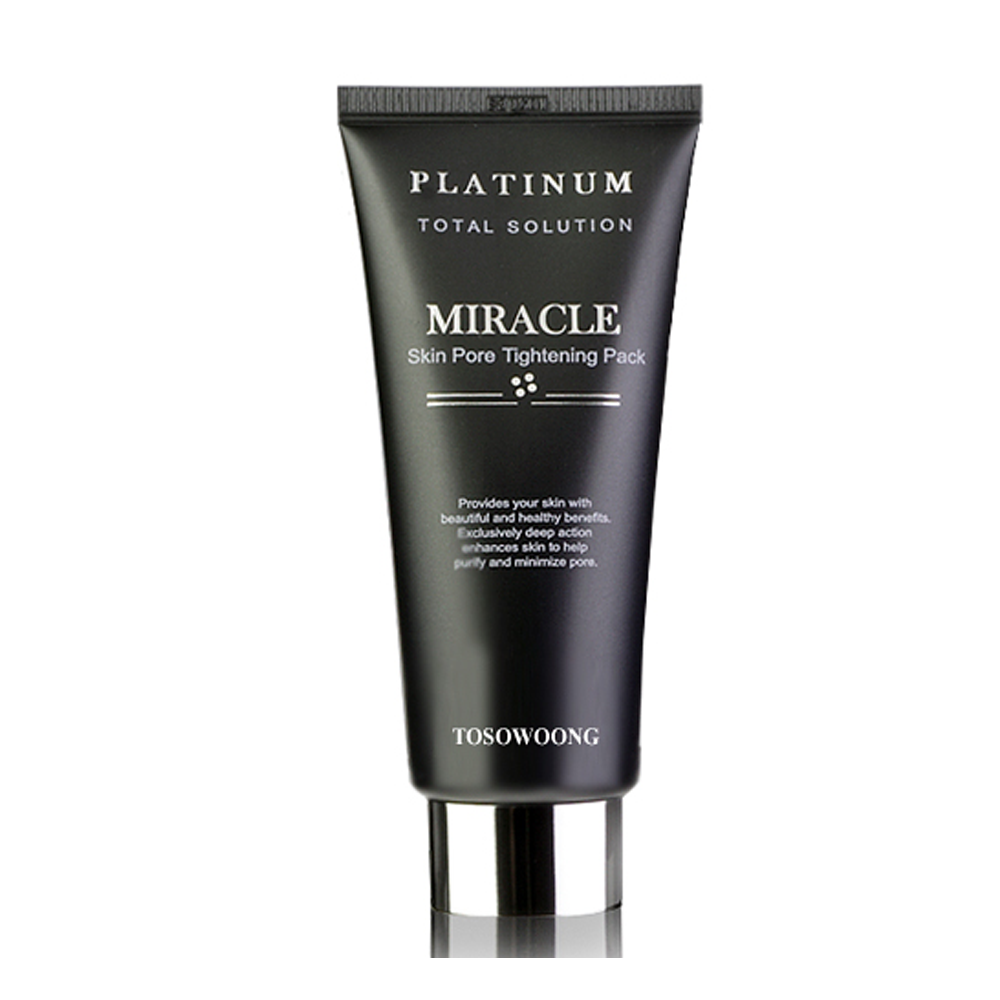TOSOWOONG TOSOWOONG Platinum Miracle Pore Tightening Pack 150ml - pore care - front bottle shot