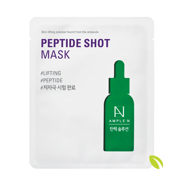 AMPLE:N AMPLE:N Peptide shot mask 5ea - hydrating - front bottle shot