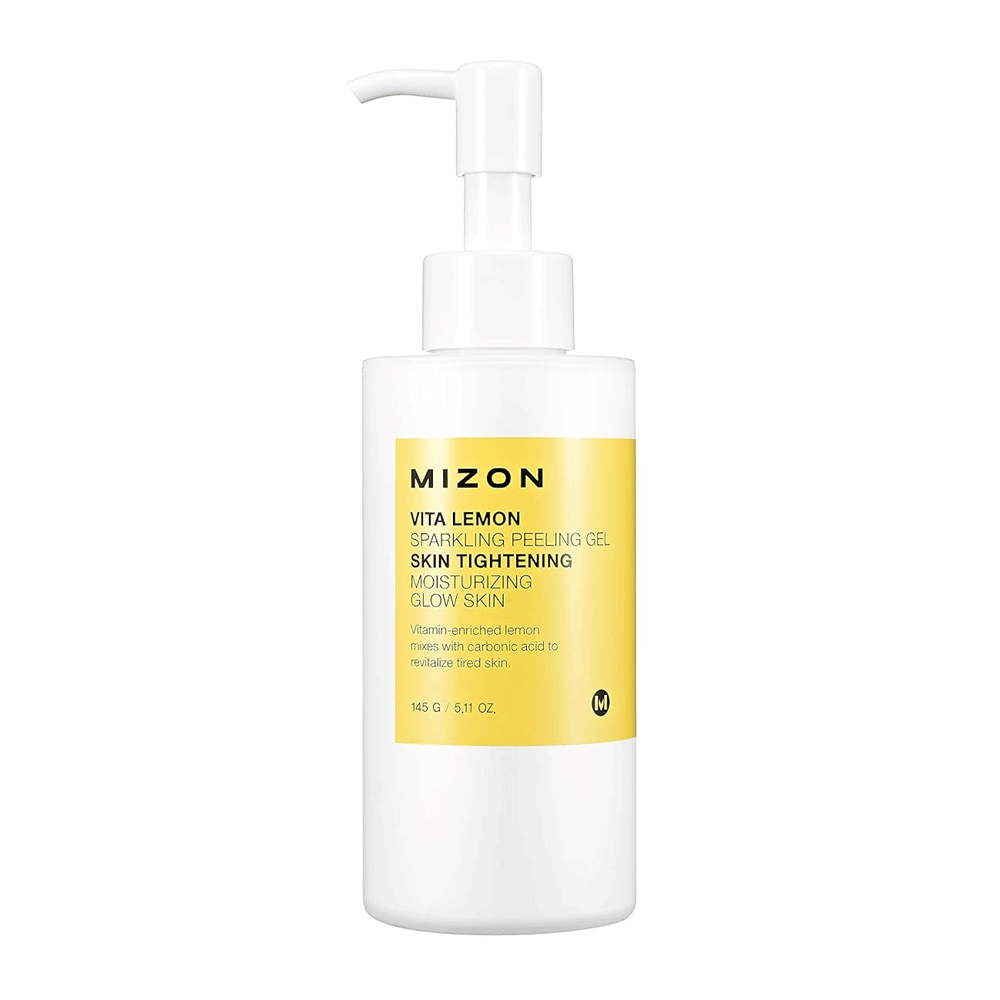 MIZON MIZON Vita Lemon Sparkling Peeling Gel 145g - soothing - front bottle shot