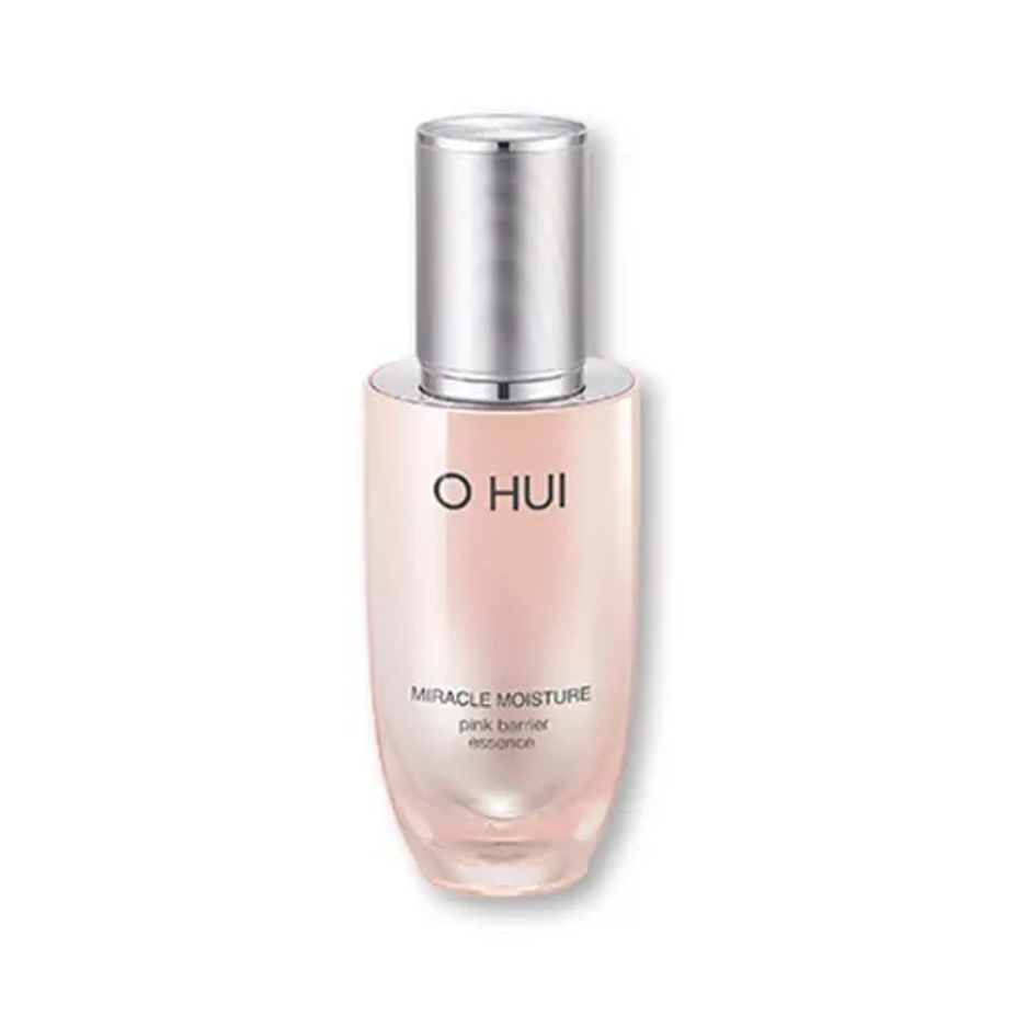 OHUI OHUI Miracle Moisture Pink Barrier Essence 50ml - hydrating - front bottle shot