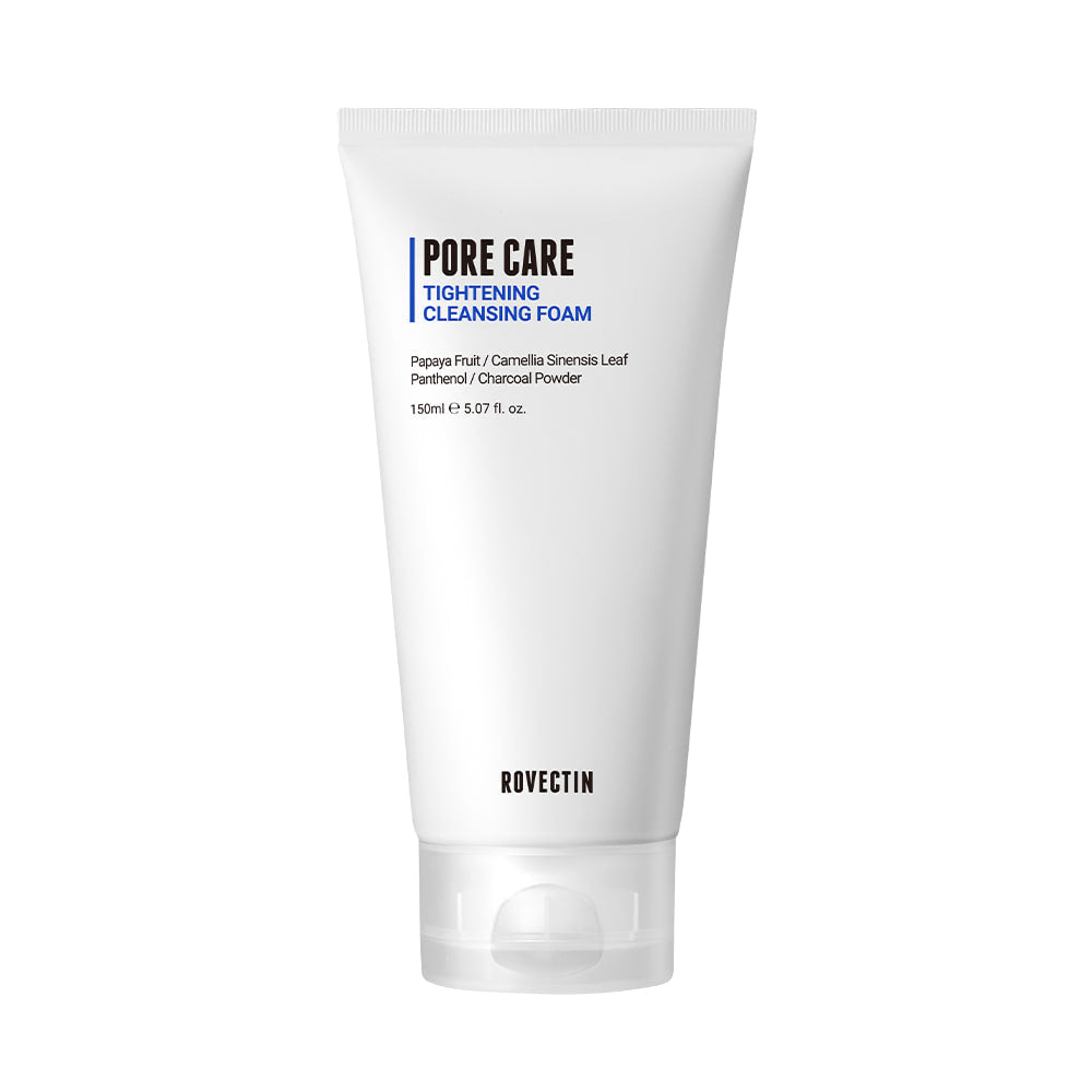 ROVECTIN ROVECTIN Pore Care Tightening Cleansing Foam 150ml - pore care - front bottle shot