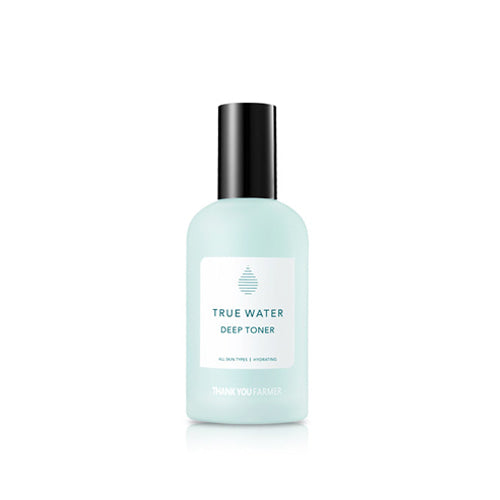 THANK YOU FARMER THANK YOU FARMER True Water Deep Toner 150ml - hydrating - front bottle shot