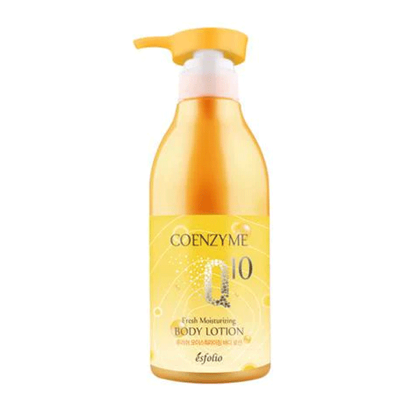 esfolio esfolio Coenzyme Q10 Fresh Cleansing Body Lotion 500ml - hydrating - front bottle shot