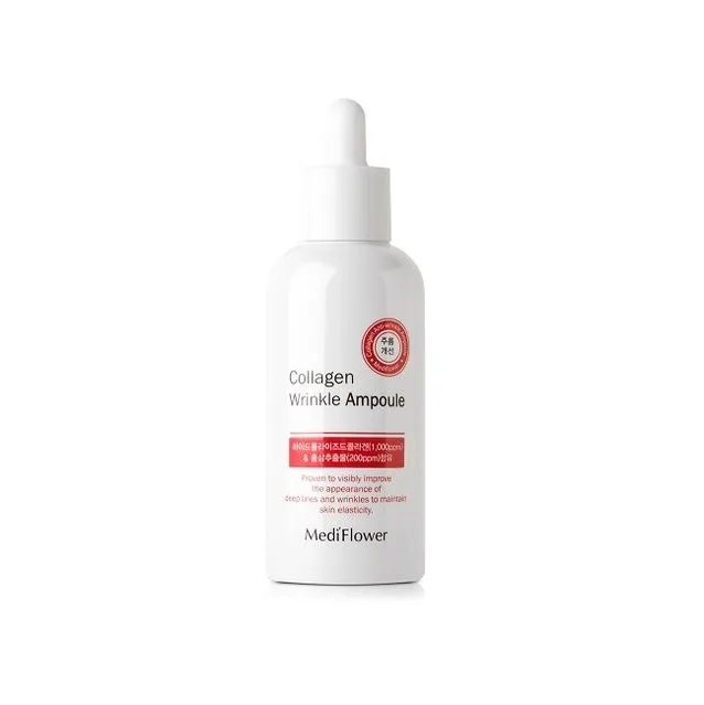 MediFlower MediFlower Collagen Wrinkle Ampoule 100ml - anti-aging - front bottle shot
