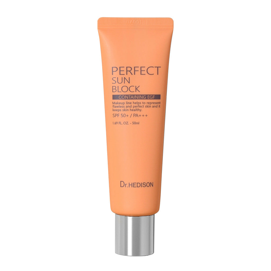 Dr.HEDISON Dr.HEDISON Perfect Sun Block SPF 50+ / PA+++ 50ml - sun protection - front bottle shot