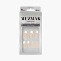 MUZMAK MUZMAK Nail Tips 36pcs #Cinnamon Dust(Square) - anti-aging - front bottle shot