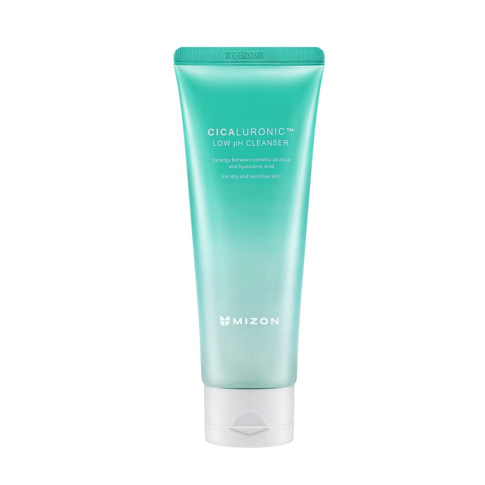 MIZON MIZON Cicaluronic Low pH Cleanser 120ml - hydrating - front bottle shot