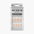 MUZMAK MUZMAK Nail Tips 36pcs #Tiara(Square) - anti-aging - front bottle shot