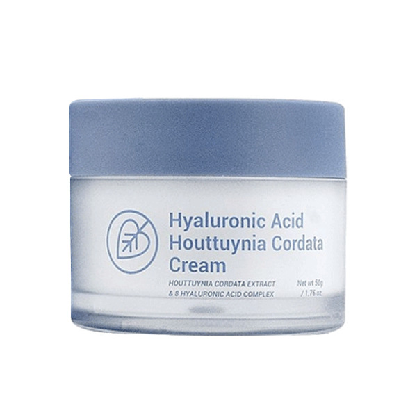 esfolio esfolio Hyaluronic Acid Houttuynia Cordata Cream 50g - hydrating - front bottle shot
