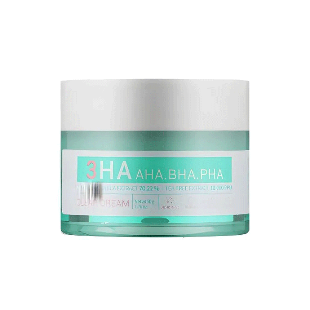 esfolio esfolio 3HA Clear Cream 50ml - hydrating - front bottle shot