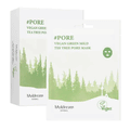 Muldream Muldream Vegan Green Mild Tea Tree Pore Mask 25ml *10ea - soothing - front bottle shot
