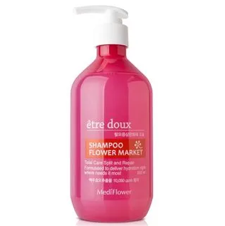 MediFlower MediFlower Etre Doux Flower Market Shampoo 500ml - hydrating - front bottle shot