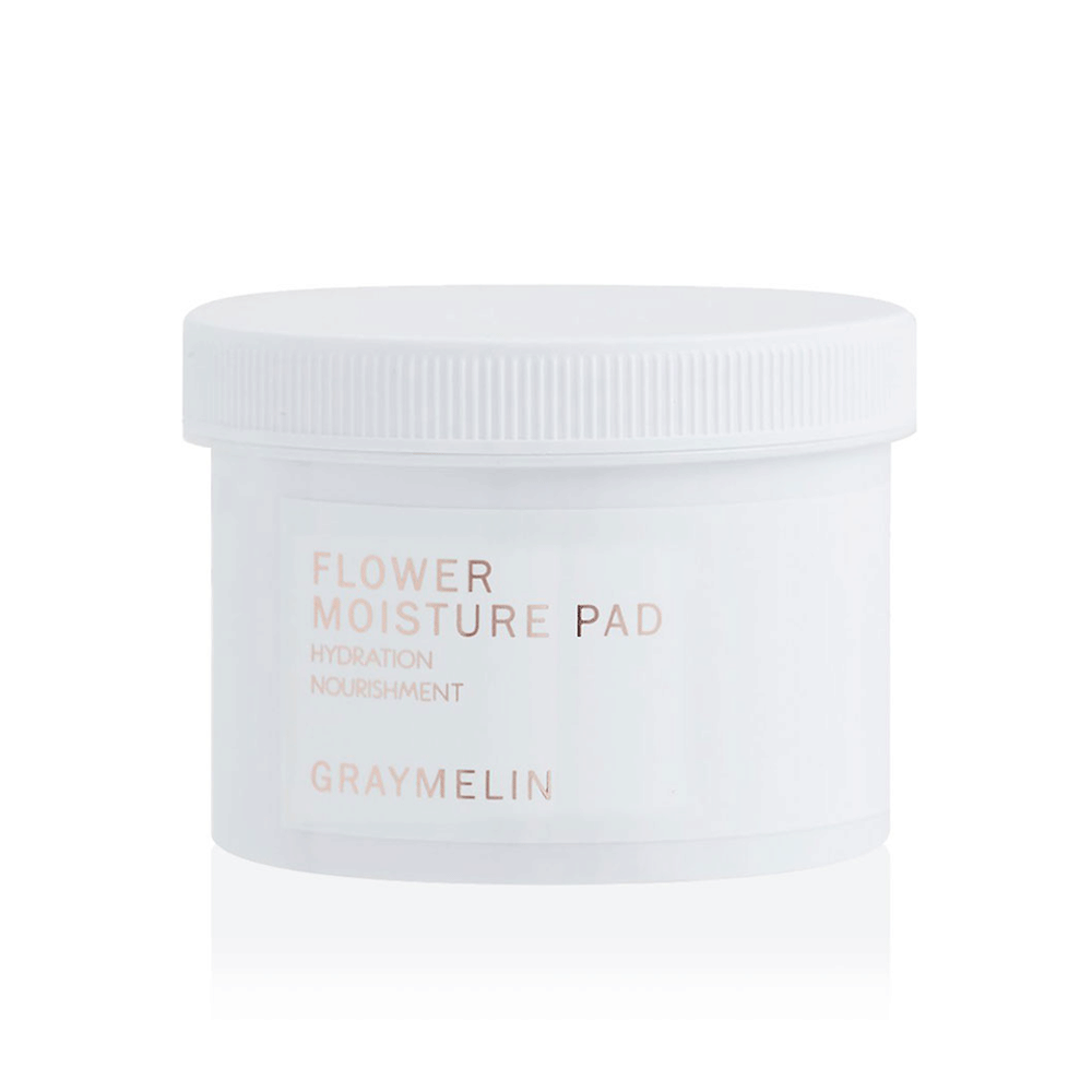 GRAYMELIN GRAYMELIN Flower Moisture Pad 70 pcs - hydrating - front bottle shot