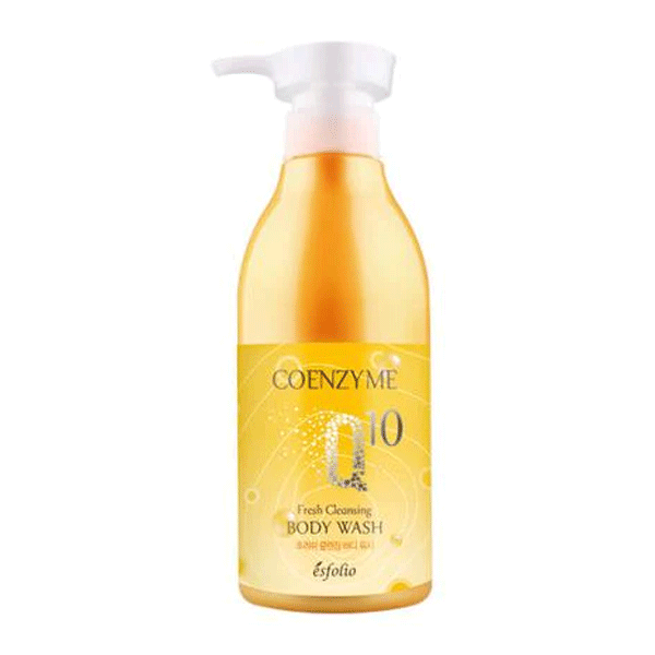 esfolio esfolio Coenzyme Q10 Fresh Cleansing Body Wash 500ml - cleansing - front bottle shot