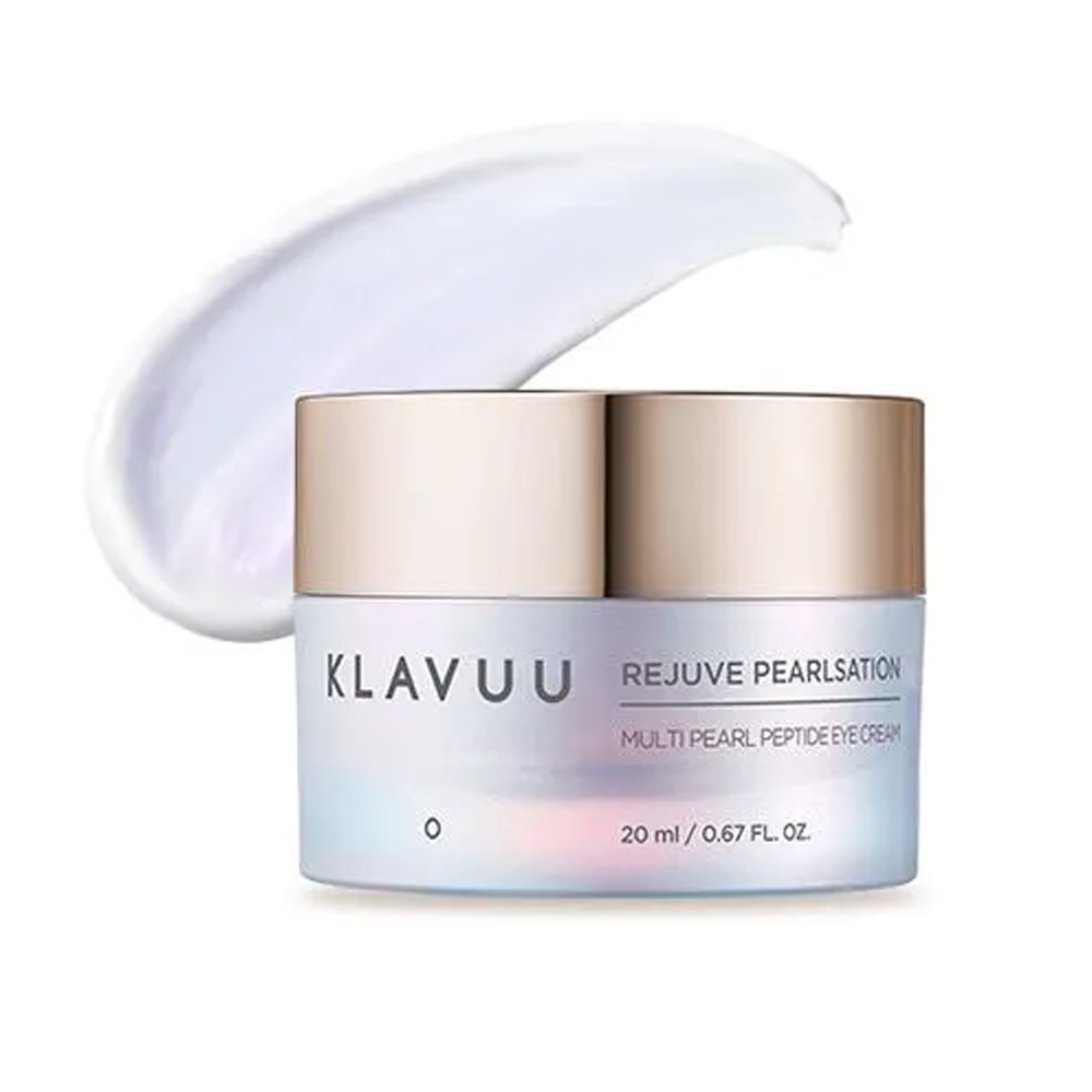 KLAVUU KLAVUU Rejuve Pearlsation Multi Pearl Peptide Eye Cream 20ml - hydrating - front bottle shot