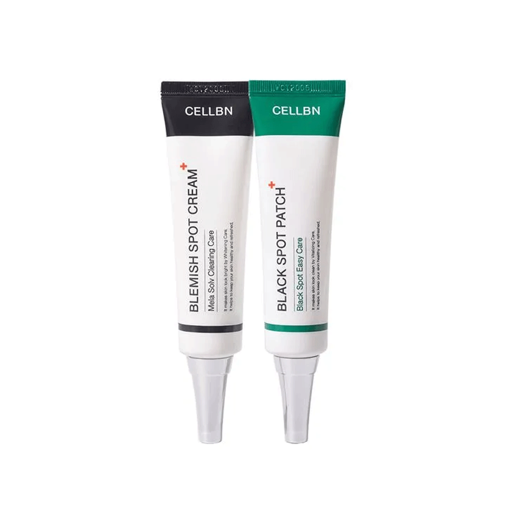 CELLBN CELLBN Blemish Spot Cream & Black Spot Patch Set - brightening - front bottle shot