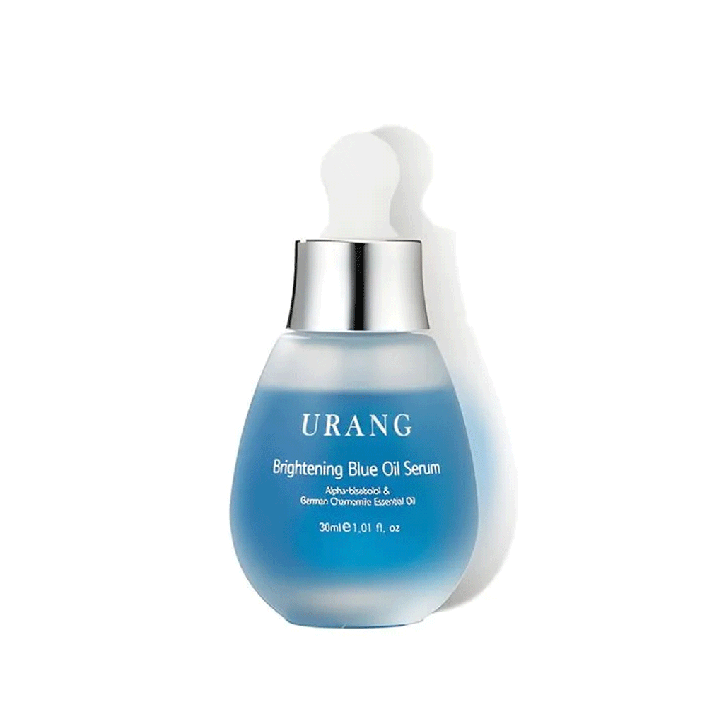 URANG URANG Brightening Blue Oil Serum 30ml - hydrating - front bottle shot
