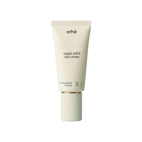 athe athe Vegan Relief Sun Cream 50ml - hydrating - front bottle shot