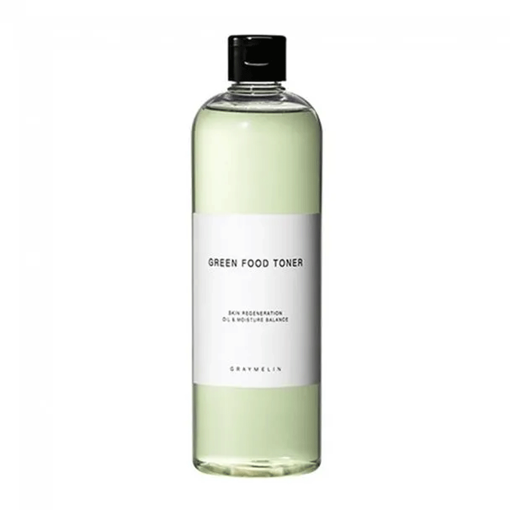 GRAYMELIN GRAYMELIN Green Food Toner 500ml - hydrating - front bottle shot