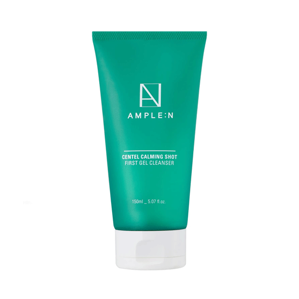 AMPLE:N AMPLE:N Centel Calming Shot First Gel Cleanser 150ml - cleansing - front bottle shot