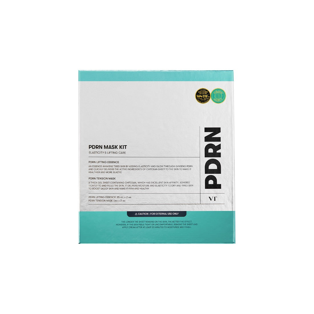 VT COSMETICS VT COSMETICS PDRN Mask Kit - brightening - front bottle shot