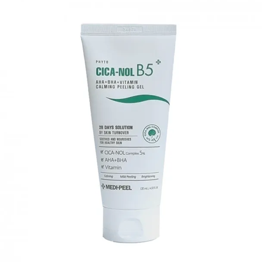MEDI-PEEL MEDI-PEEL Phyto Cica-nol B5 AHA BHA Vitamin Calming Peeling Gel 120ml - soothing - front bottle shot