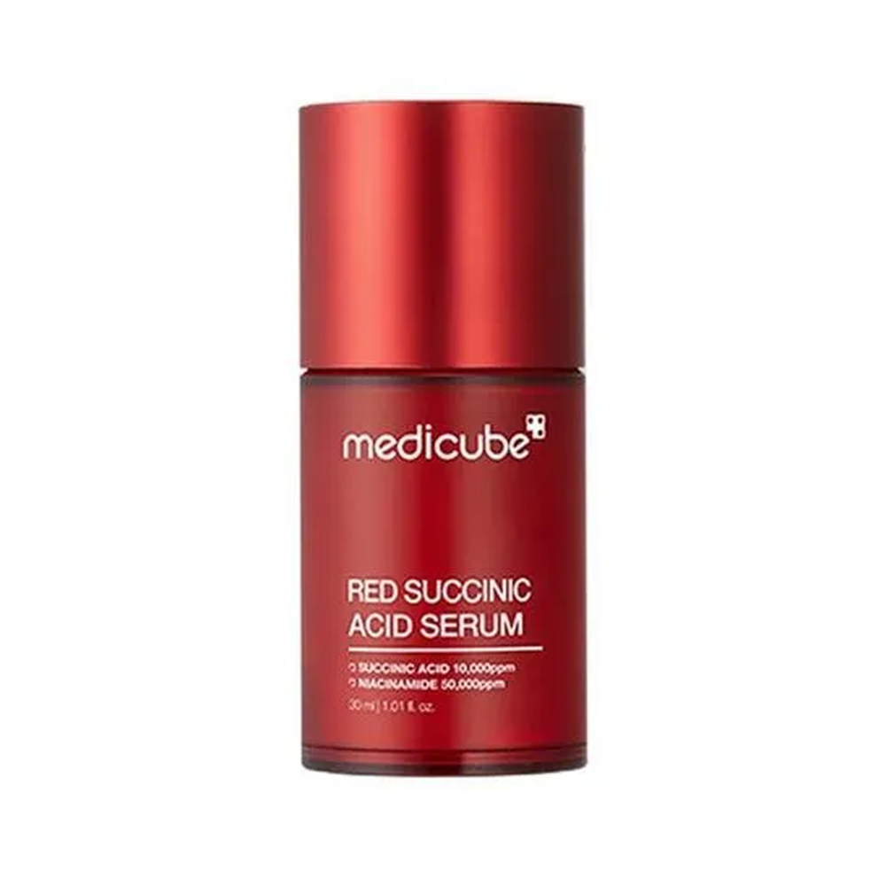 MEDICUBE MEDICUBE Red Succinic Acid Serum 30ml - soothing - front bottle shot