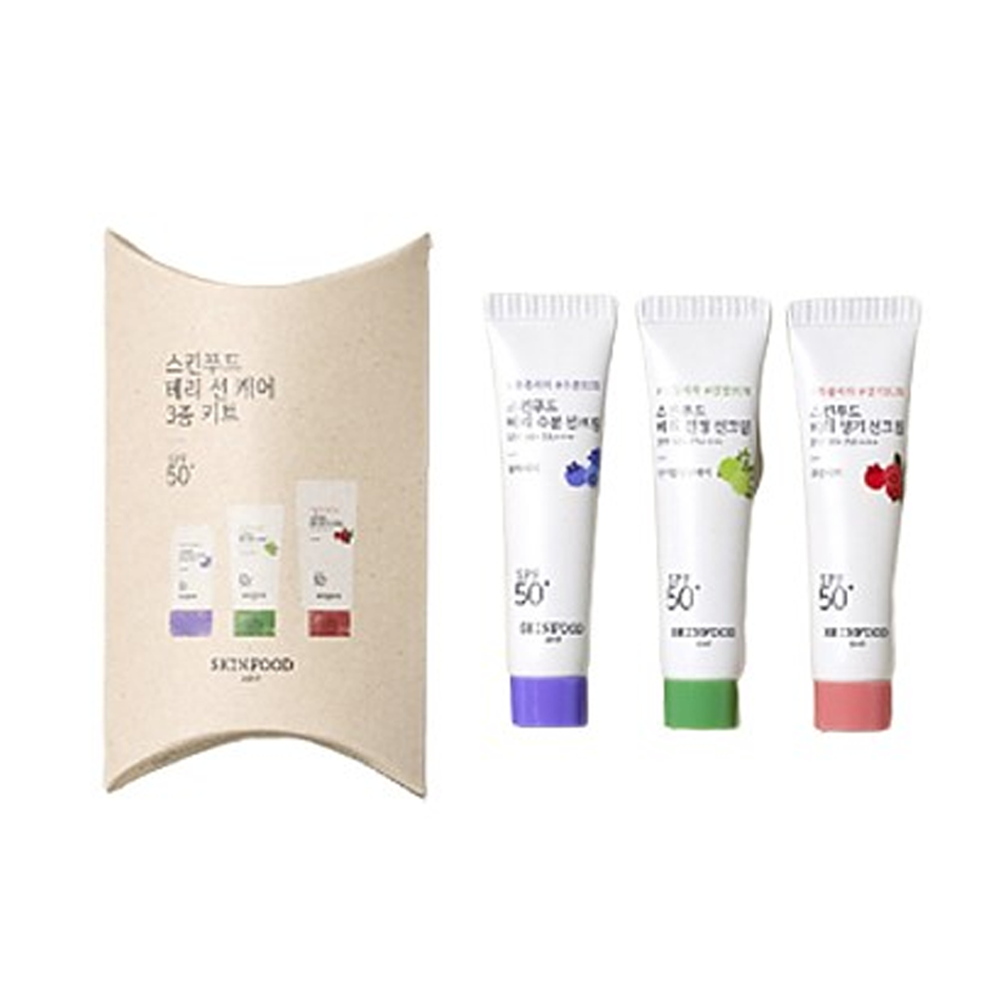 SKINFOOD SKINFOOD Berry Sun Care Kit SPF 50+ PA++++ - hydrating - front bottle shot