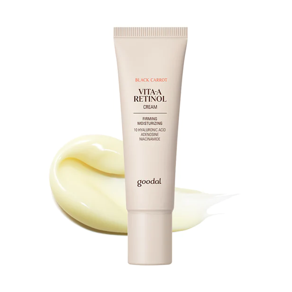goodal goodal Black Carrot Vita-A Retinol Firming Cream 50ml - hydrating - front bottle shot