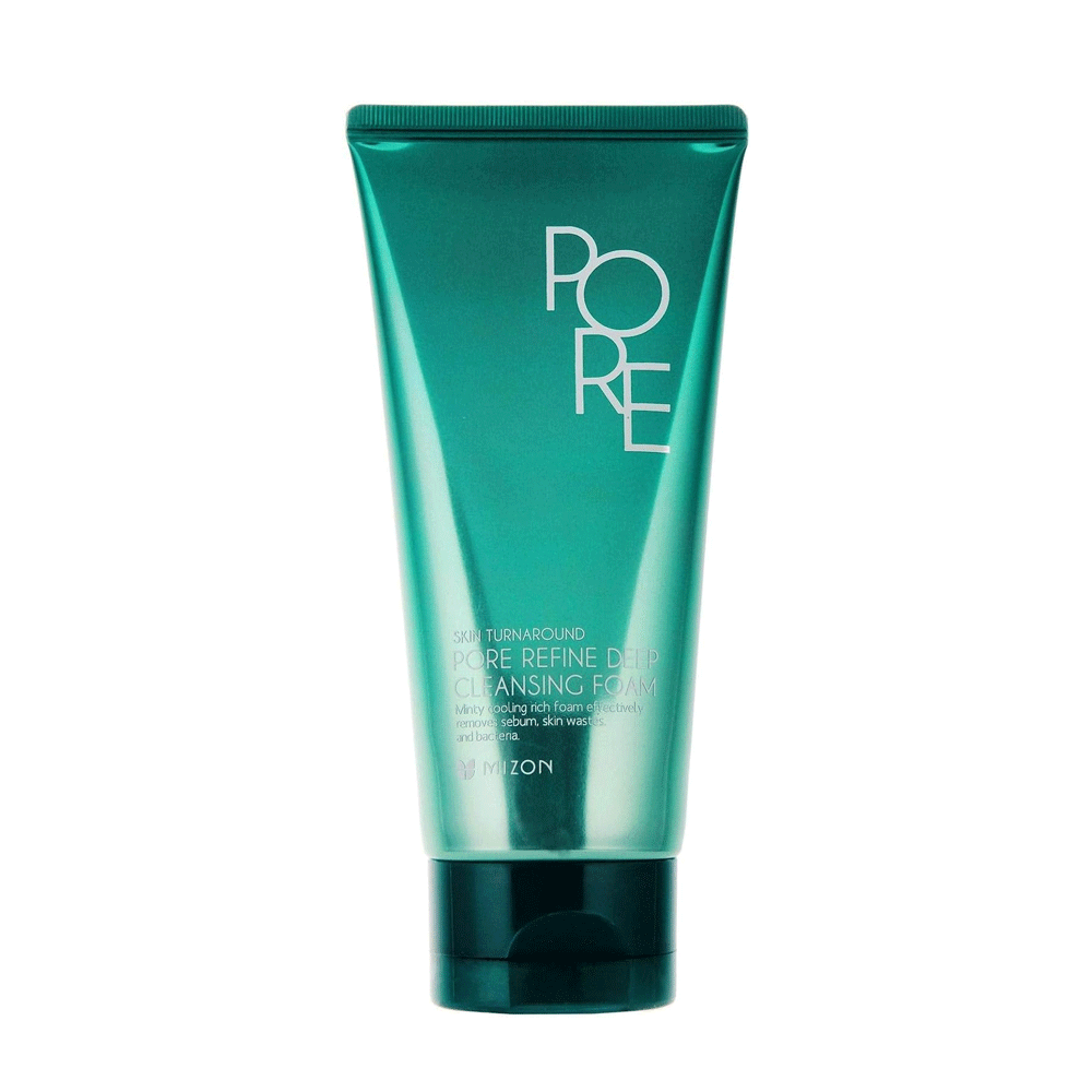 MIZON MIZON Pore Refine Deep Cleansing Foam 120ml - pore care - front bottle shot