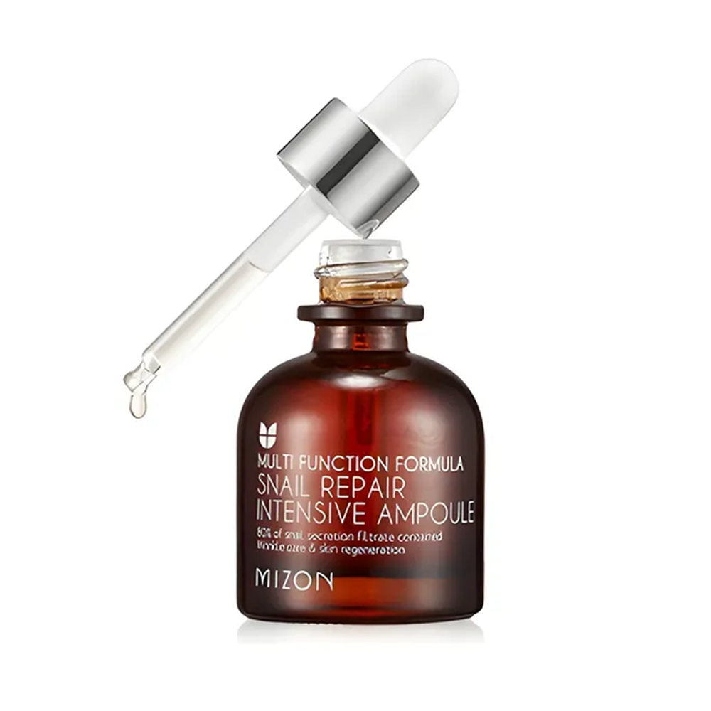 MIZON MIZON Snail Repair Intensive Ampoule 30ml - hydrating - front bottle shot