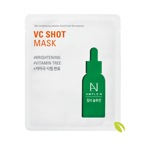 AMPLE:N AMPLE:N VC Shot Mask 5ea - brightening - front bottle shot