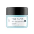 THANK YOU FARMER THANK YOU FARMER True Water Deep Moisture Cream EX 80ml - hydrating - front bottle shot