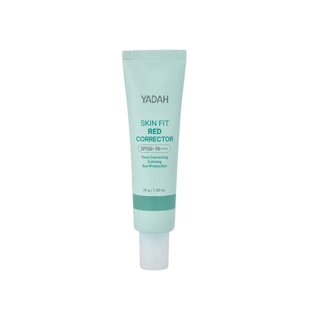 YADAH YADAH Skin Fit Red Corrector SPF50+ PA++++ 30g - hydrating - front bottle shot